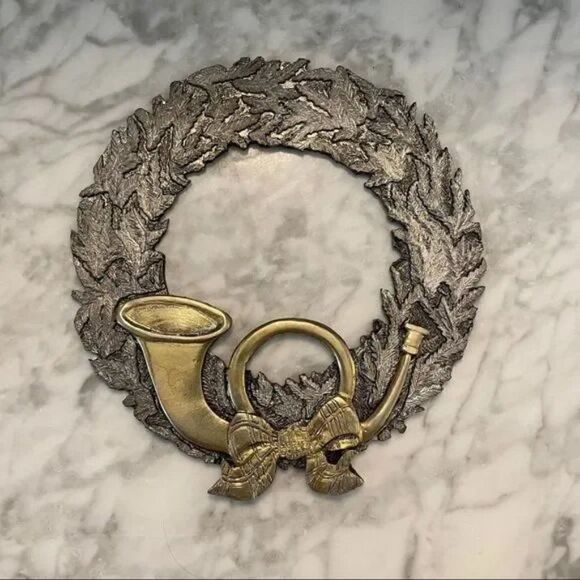 Handmade Metal Christmas Wreath - Picture 1 of 6